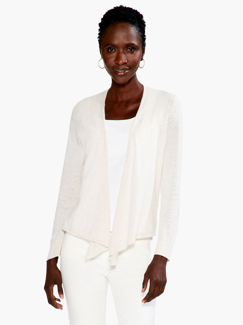 Woman Wears All Year 4-Way Cardigan image number 0