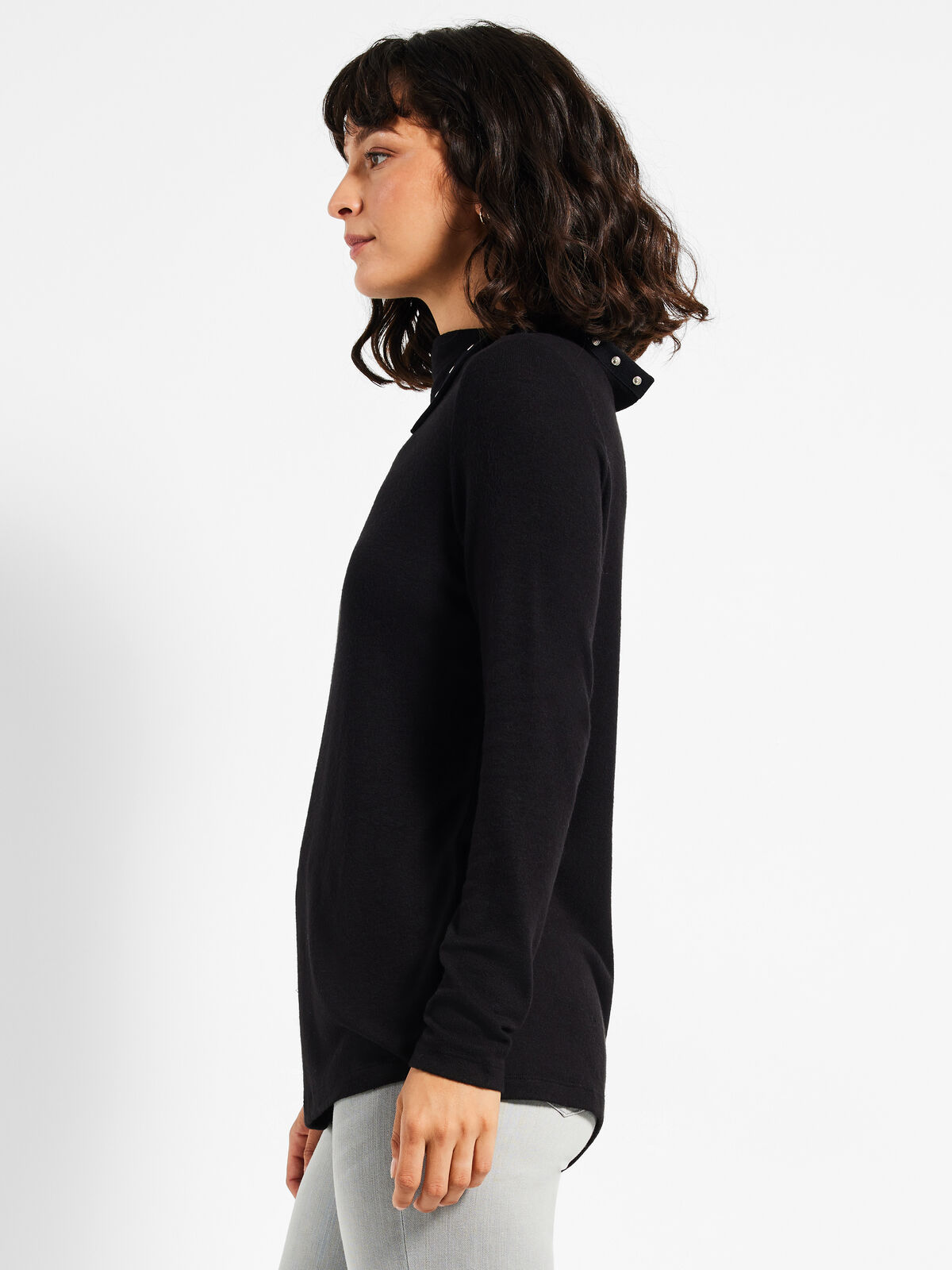 NZT Sweet Dreams Snap Neck Tee