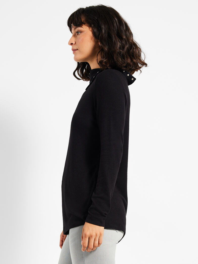 NZT Sweet Dreams Snap Neck Tee