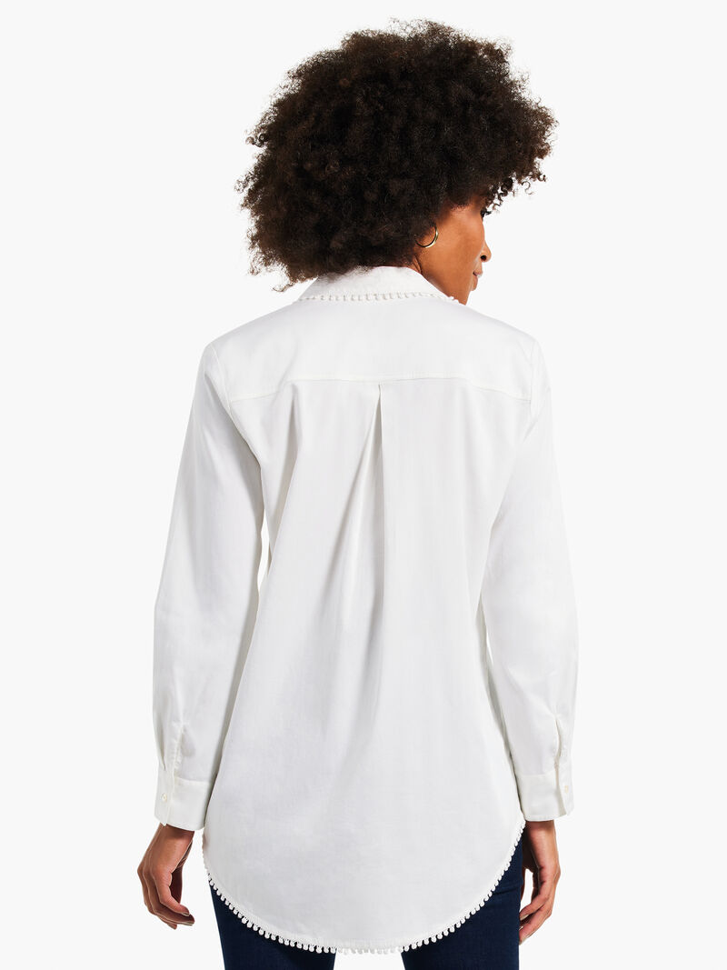 Woman Wears Round About Shirt image number 3