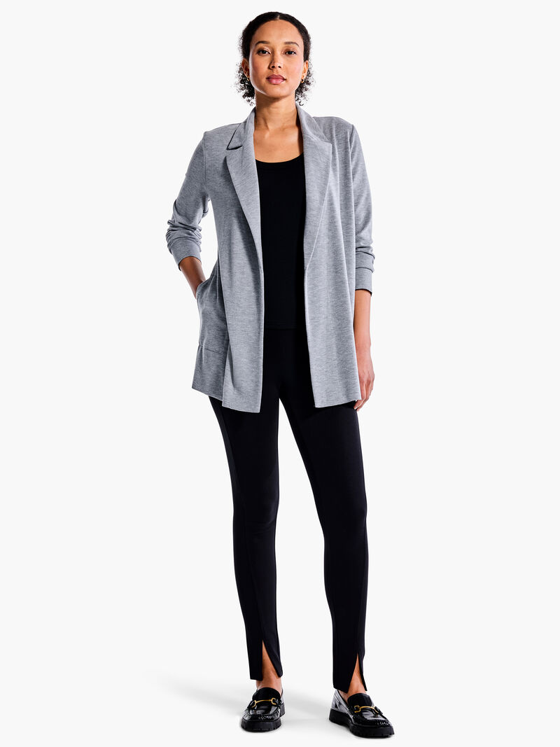 Woman Wears All Day Comfort Knit Blazer image number 3