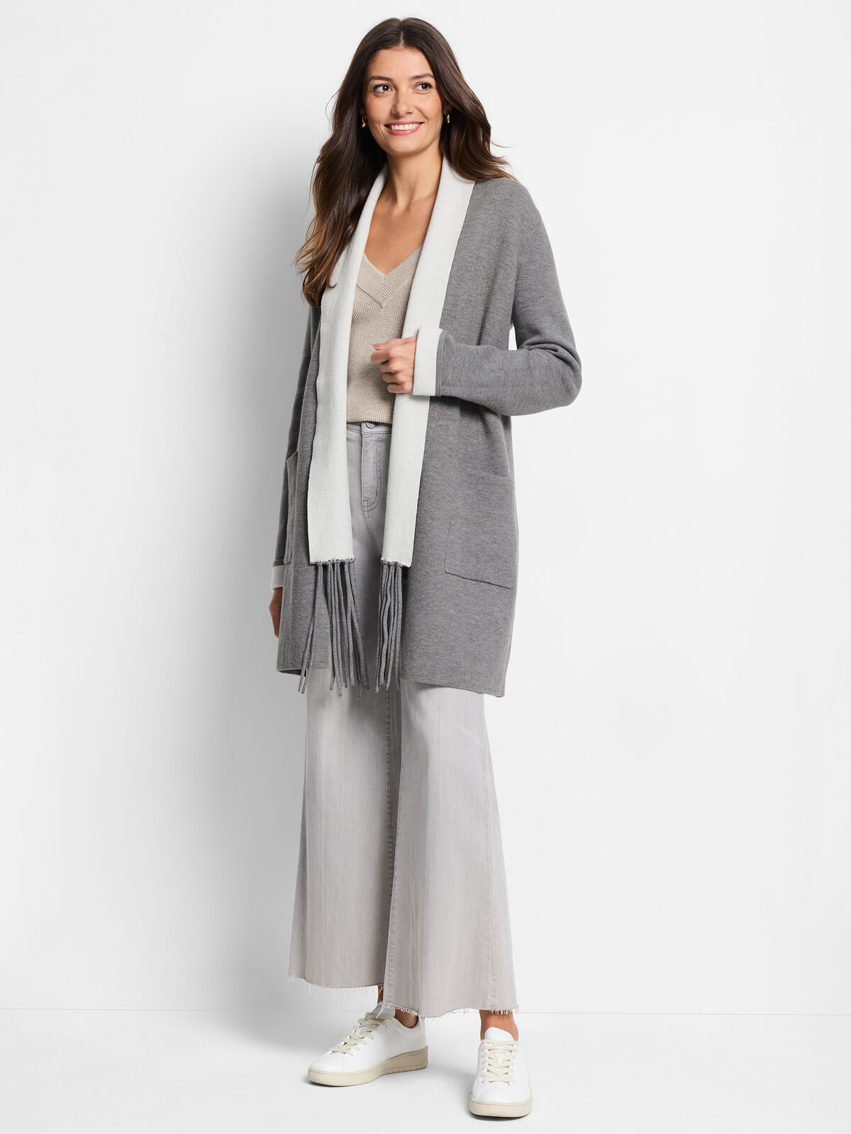 Cool Nights Reversible Fringe Jacket