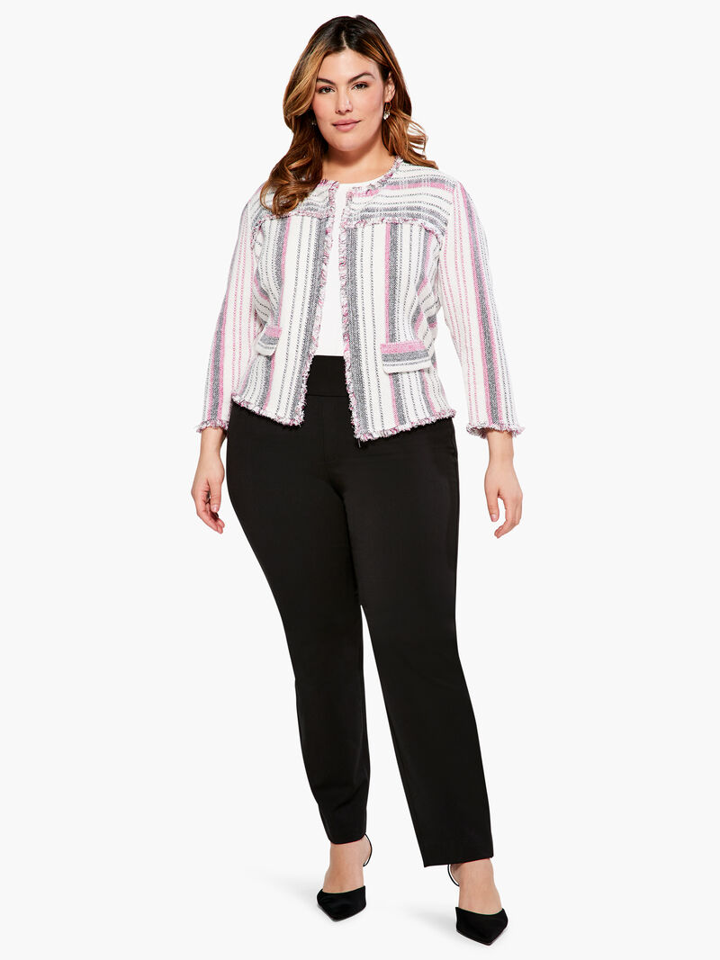 Woman Wears Work It Straight-Leg Trouser image number 3