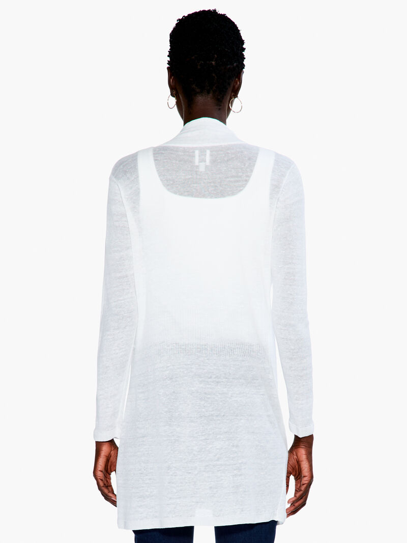 Woman Wears Featherweight Drape Cardigan image number 2