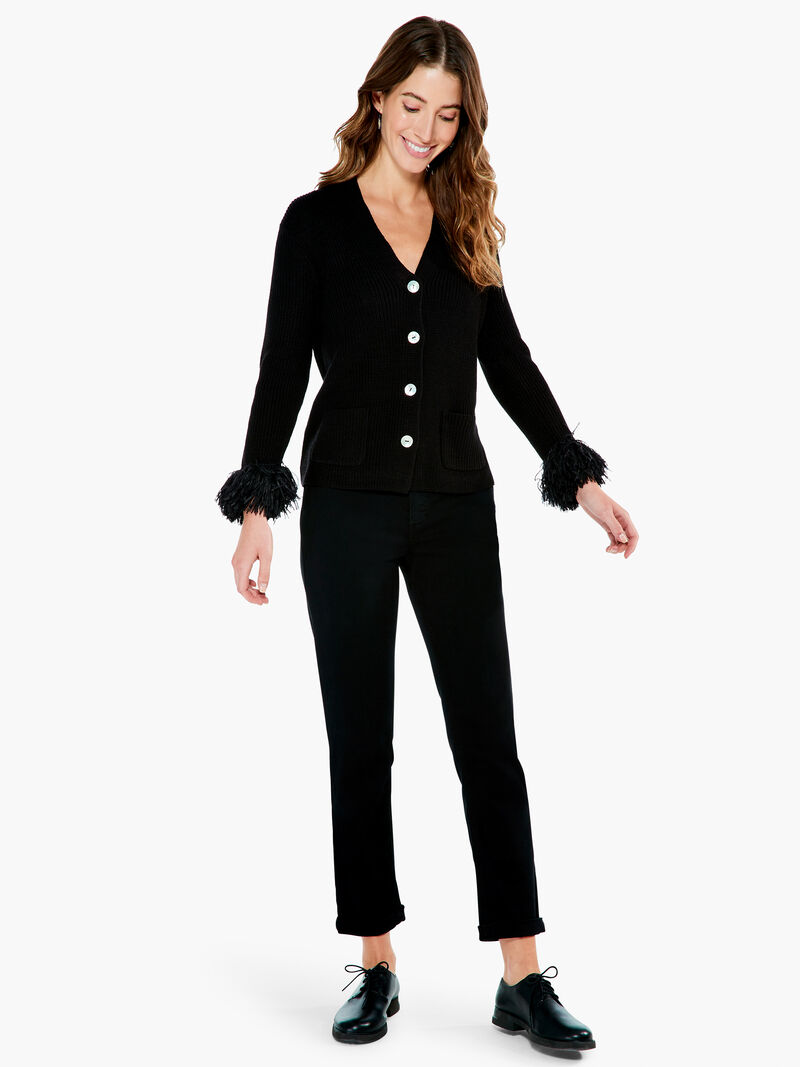 Woman Wears Night Fall Cardigan image number 3