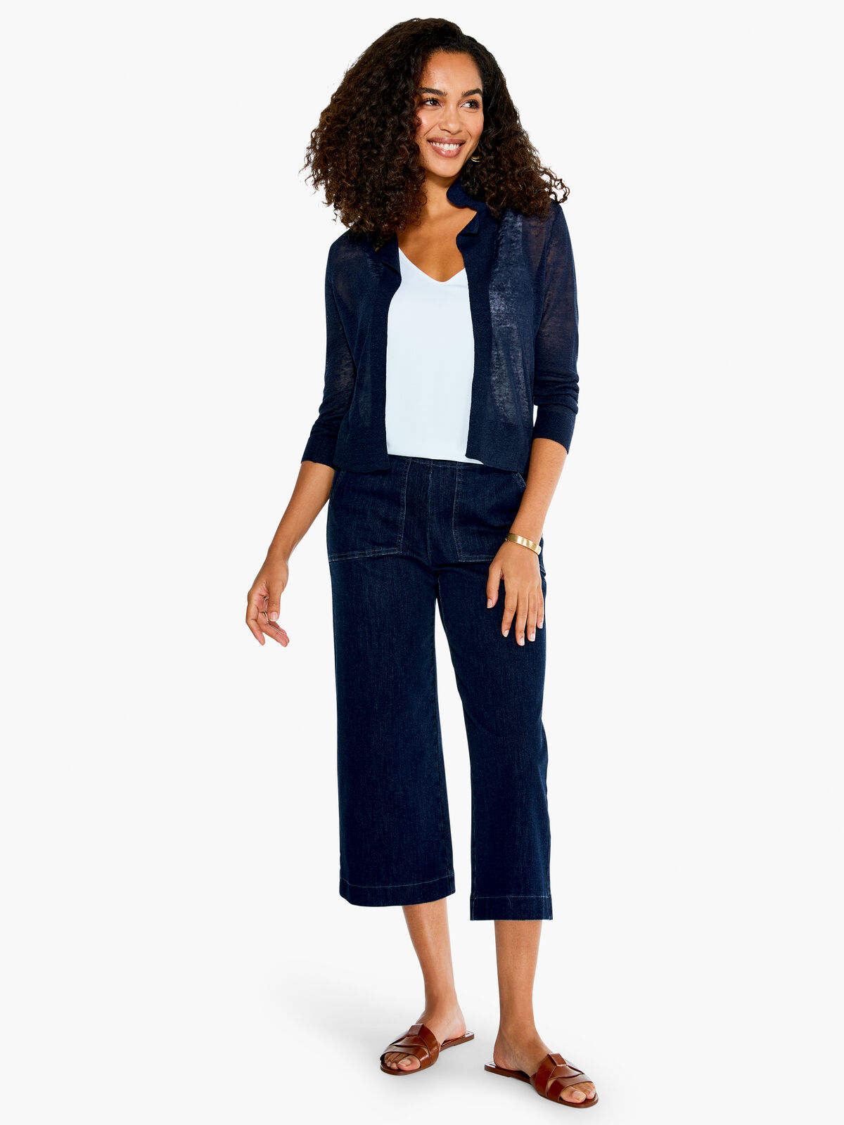 Featherweight Pop On Cardigan