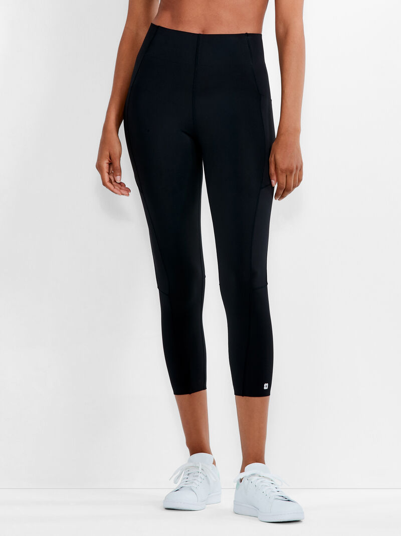 Woman Wears Flexfit Crop Pocket Legging image number 0