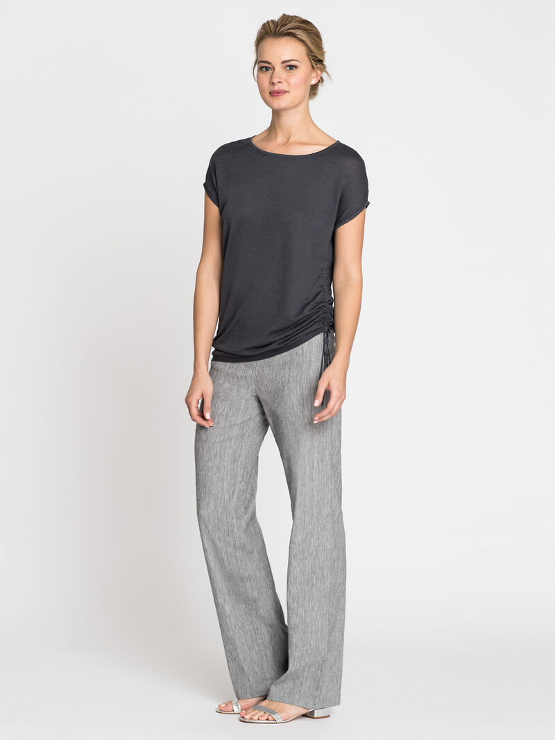 Woman Wears Refreshing Side Tie Top image number 3