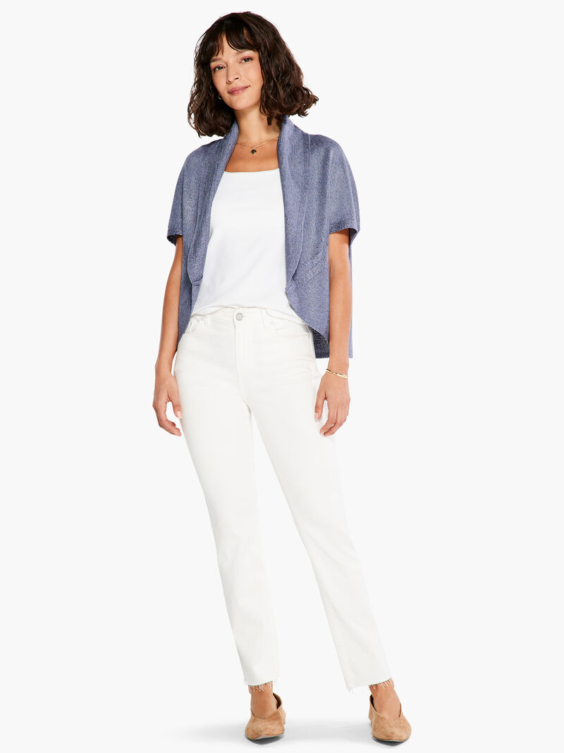Woman Wears Cocoon Cardigan image number 3