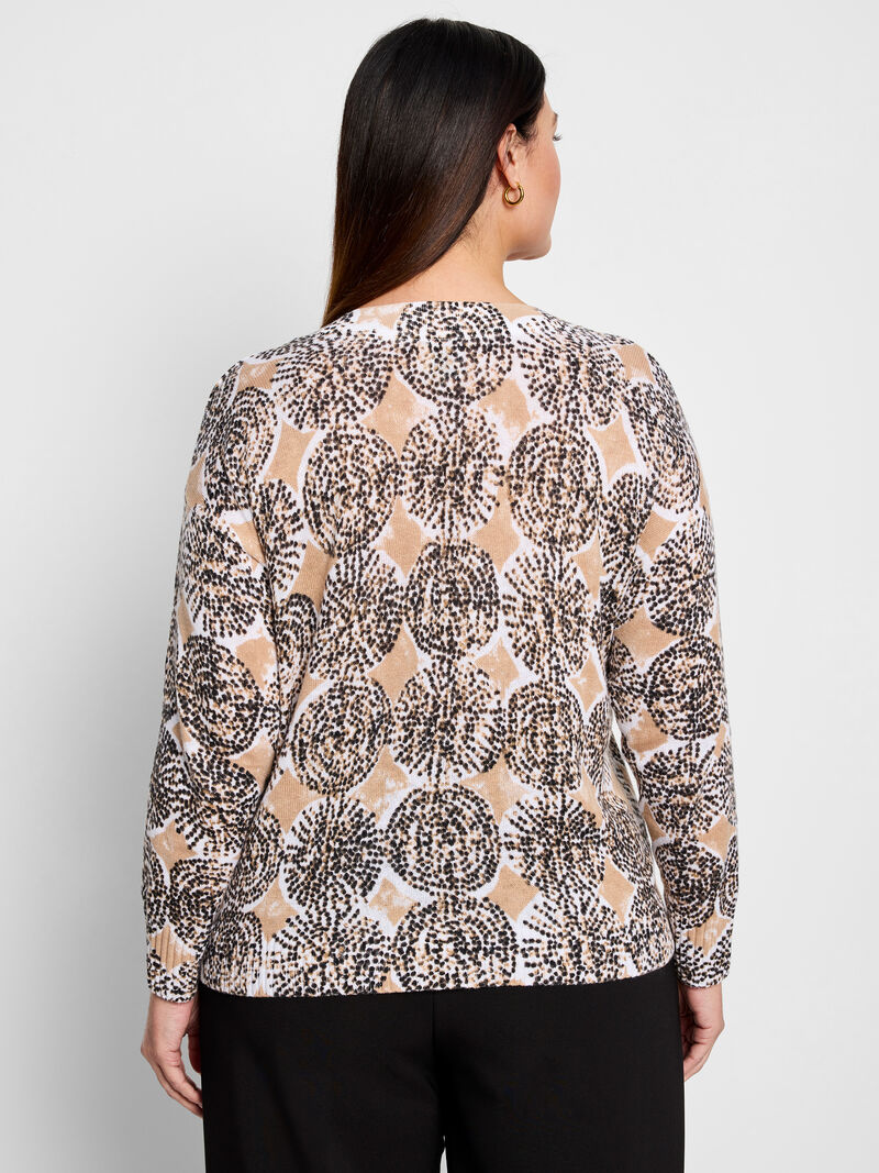 Woman Wears Sand Dollar Supersoft Sweater image number 3