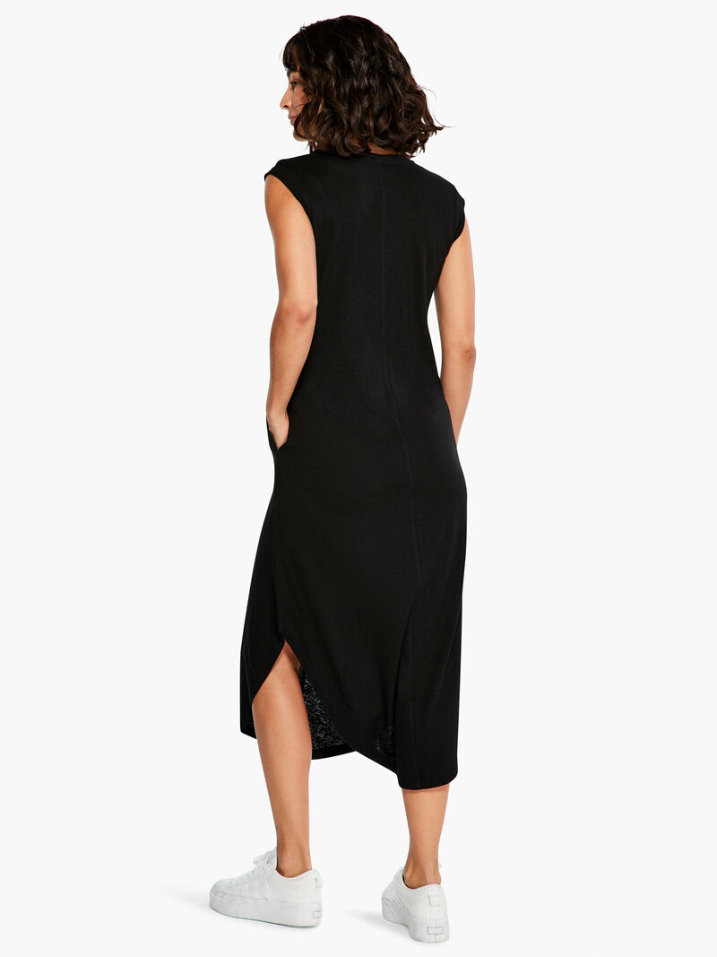 Woman Wears NZT Scoop Tank Dress image number 2