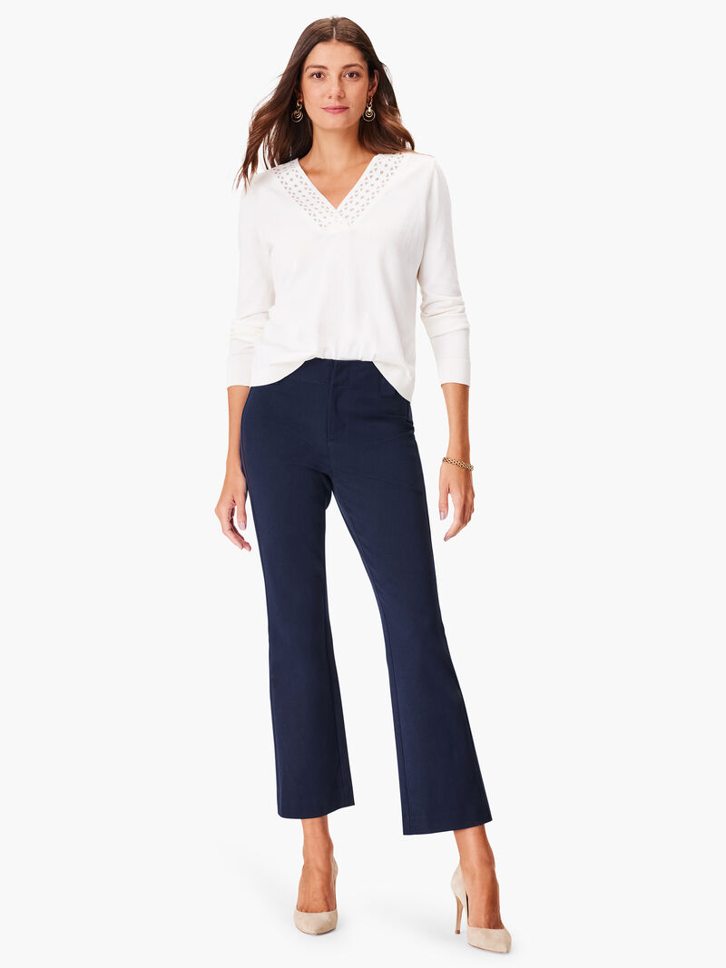 Woman Wears Polished Up Sweater image number 1