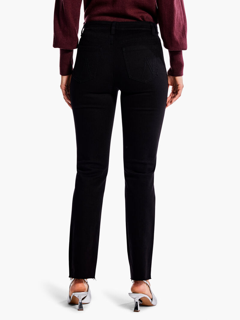 Woman Wears NZ Denim 28" Daytrip Straight Ankle Jeans image number 2