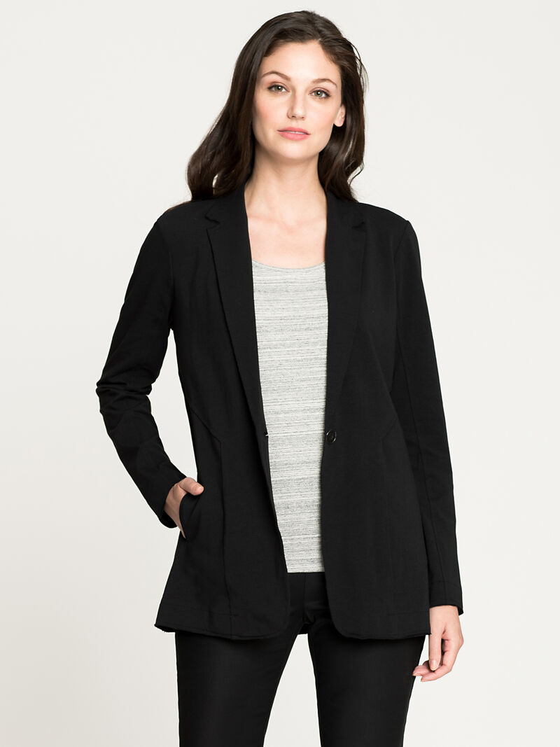 Woman Wears Perfect Seamed Jacket image number 0