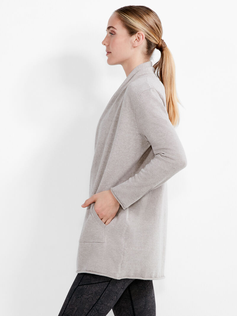 Woman Wears Cool Down Cardigan image number 1
