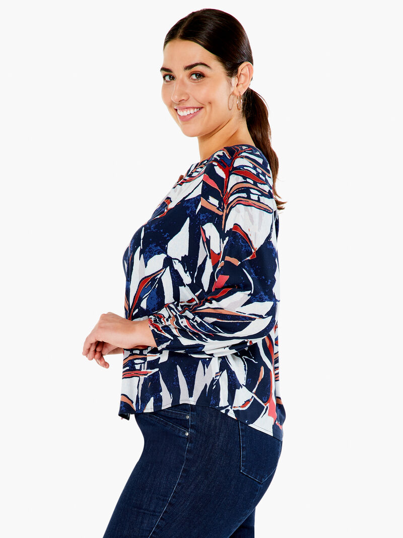 Woman Wears Seaside Shade Shirt image number 1