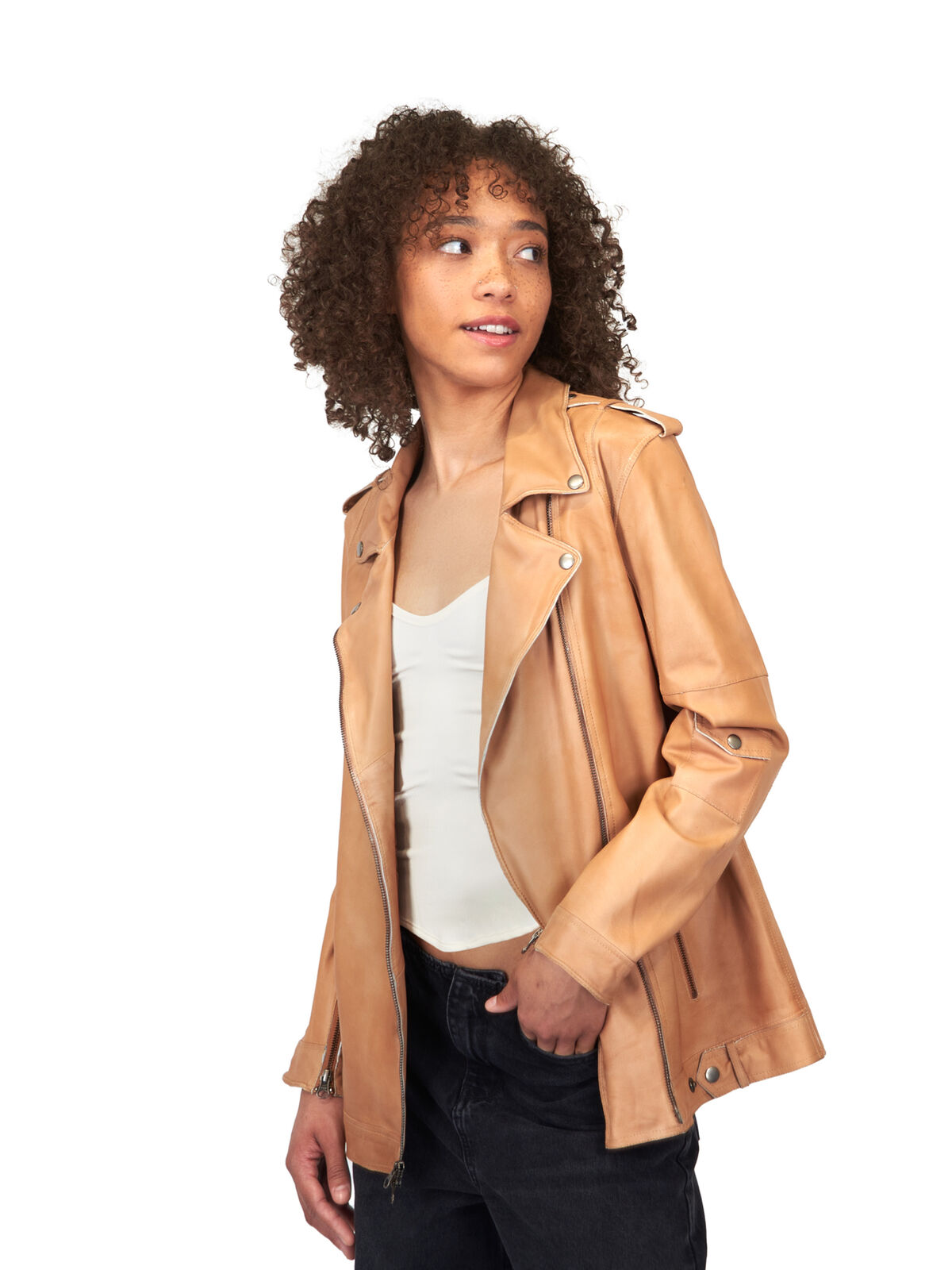 JKT - Vinny Patina Leather Jacket