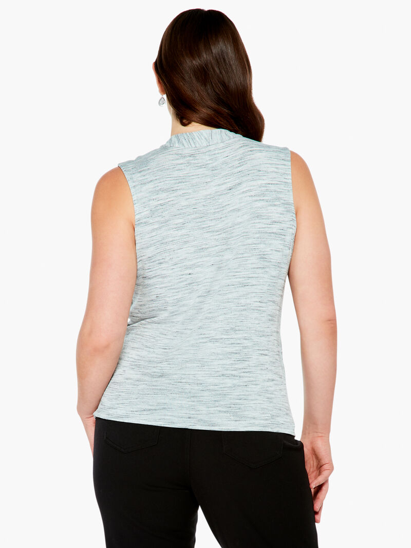 Woman Wears Spacedye Wrap Tank image number 2