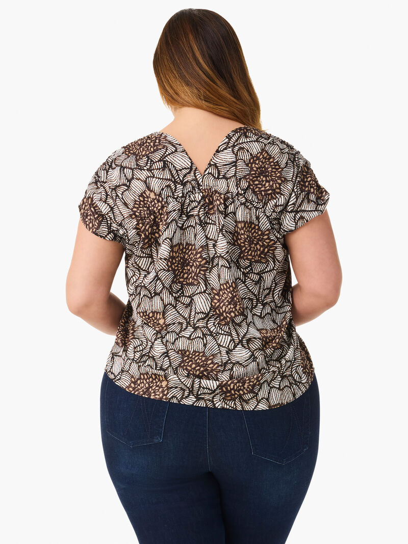 Woman Wears Petal Bloom Top image number 3