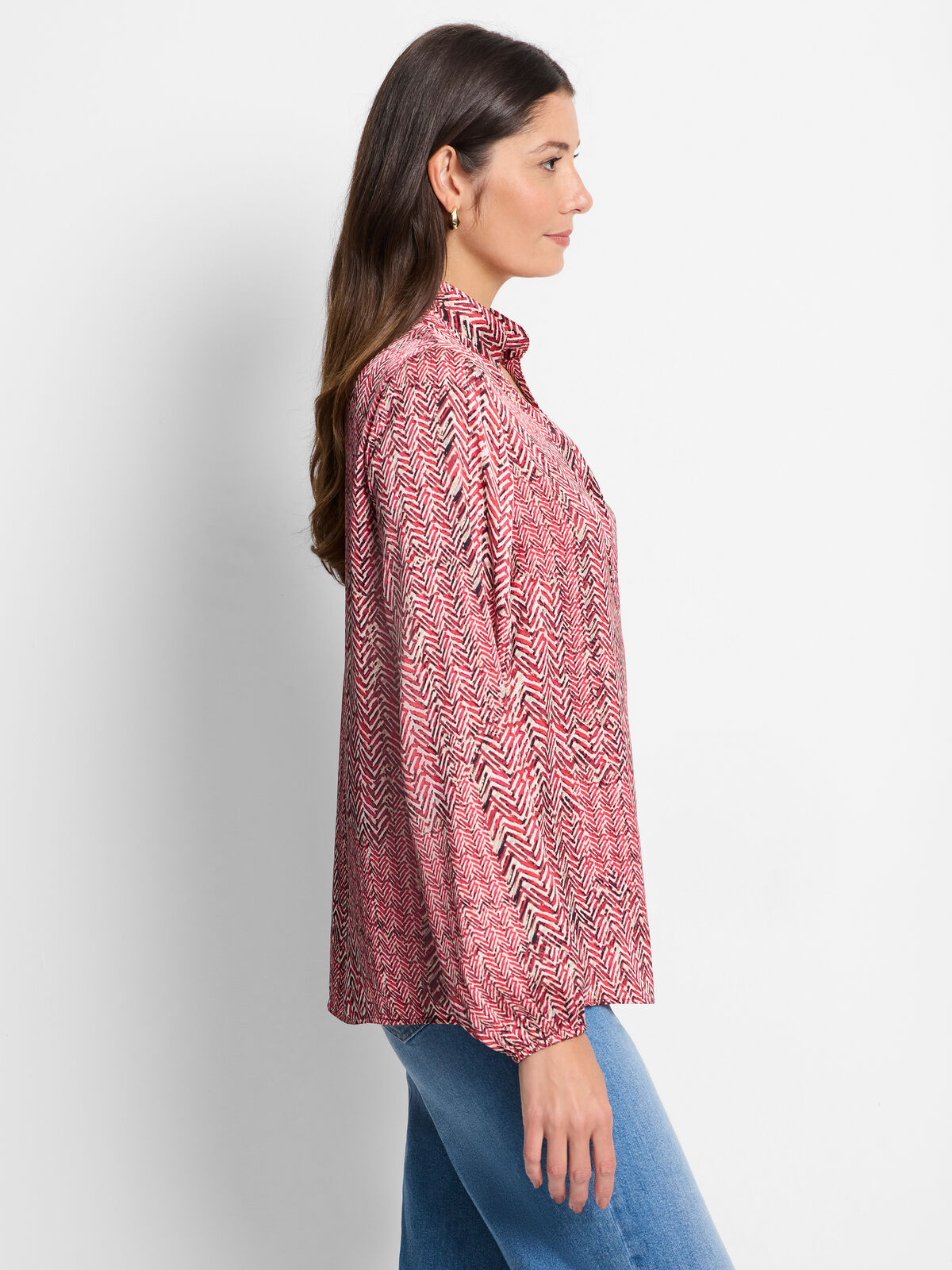Herringbone Stamp Top
