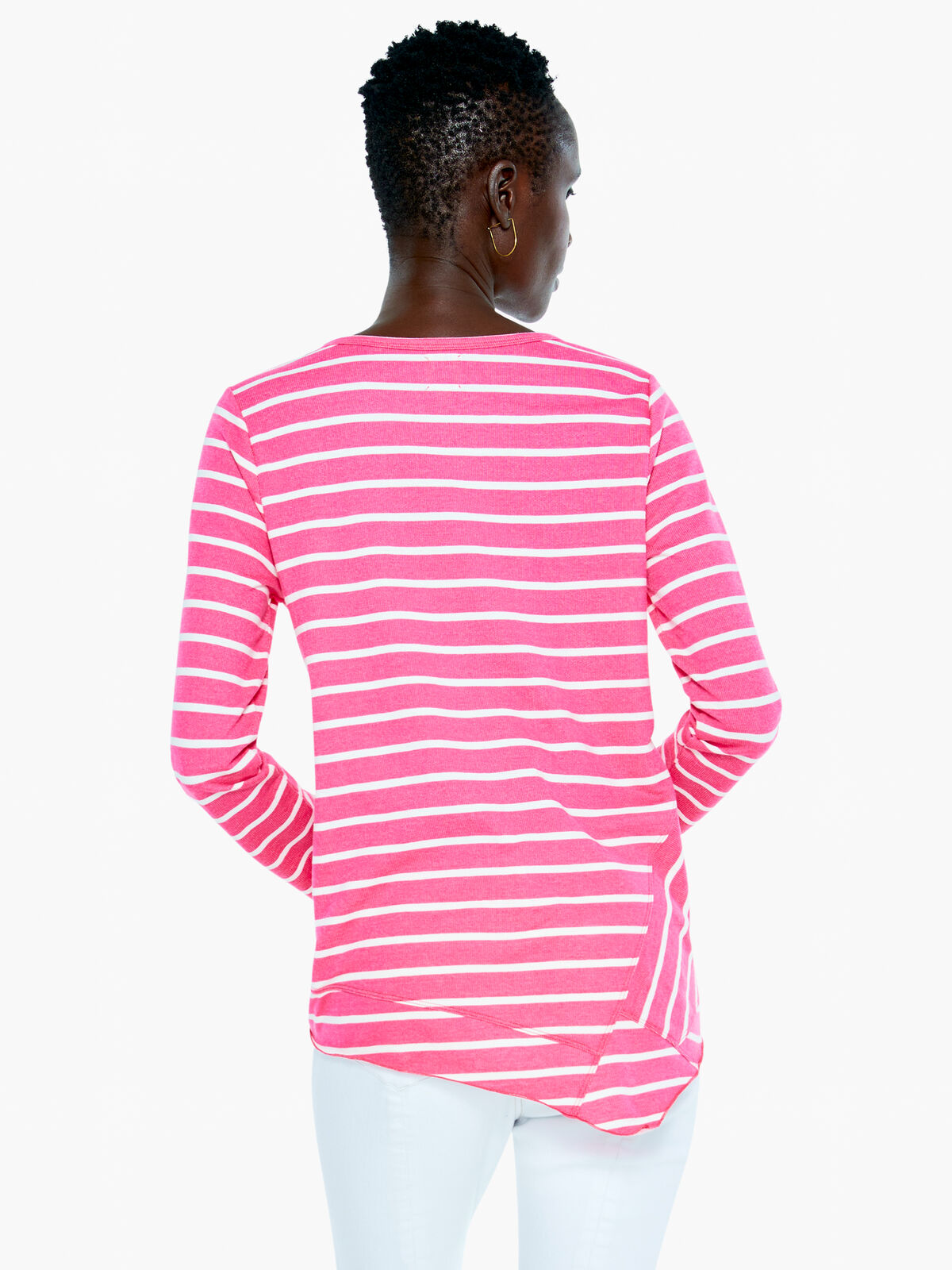 Striped Angle Top