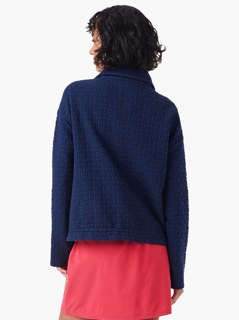 Woman Wears Throw On Quilted Jacket image number 3