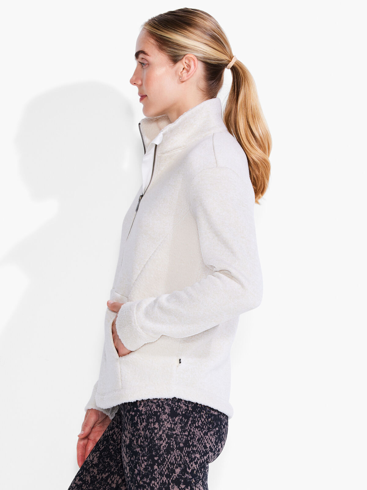 Fleece Knit Half Zip