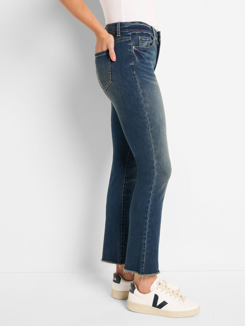 Woman Wears 26" Boardwalk Demi-Boot Jeans image number 2