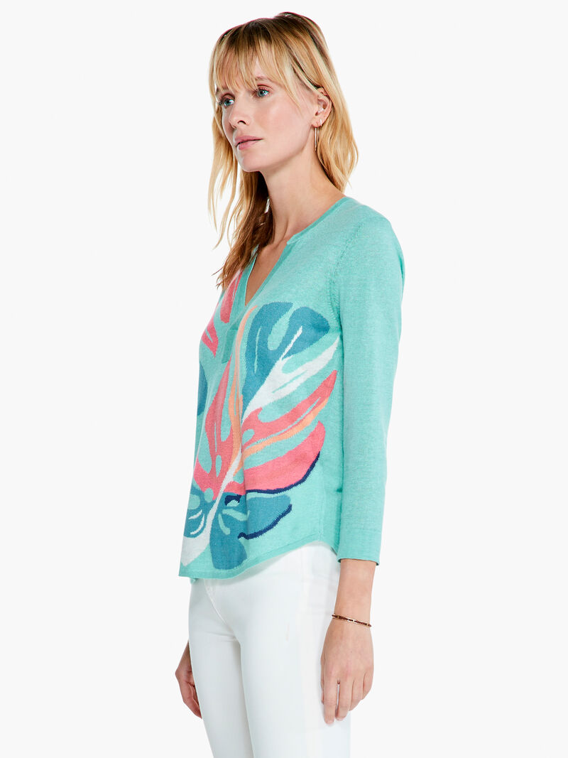 Fiesta Fronds Sweater
