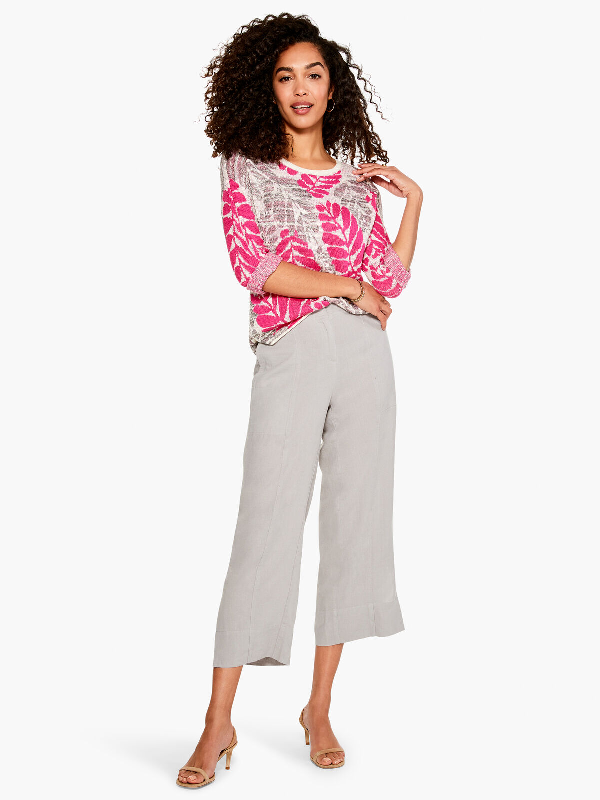 Sunset Stems Sweater