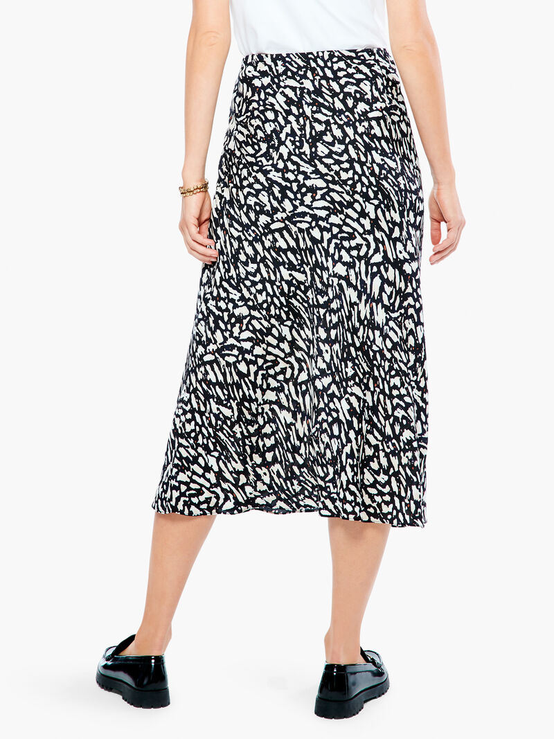 Woman Wears Textured Night Skirt image number 2