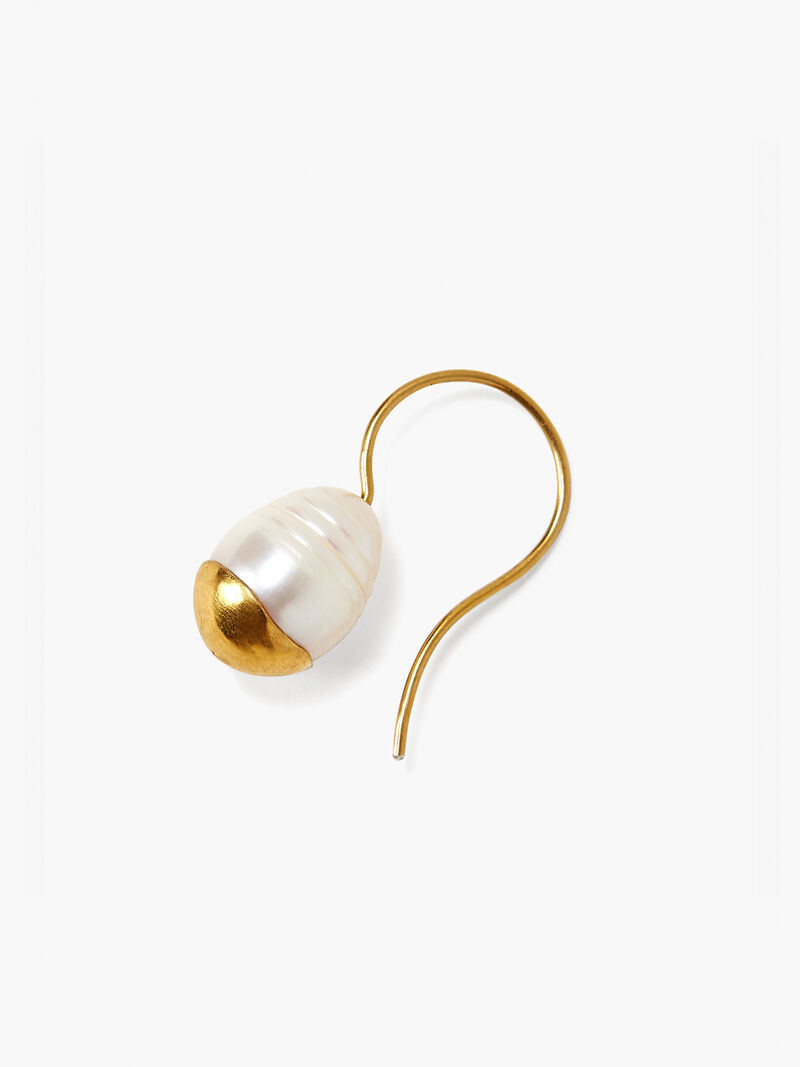 Woman Wears Chan Luu - Pearl Drop Earring image number 1