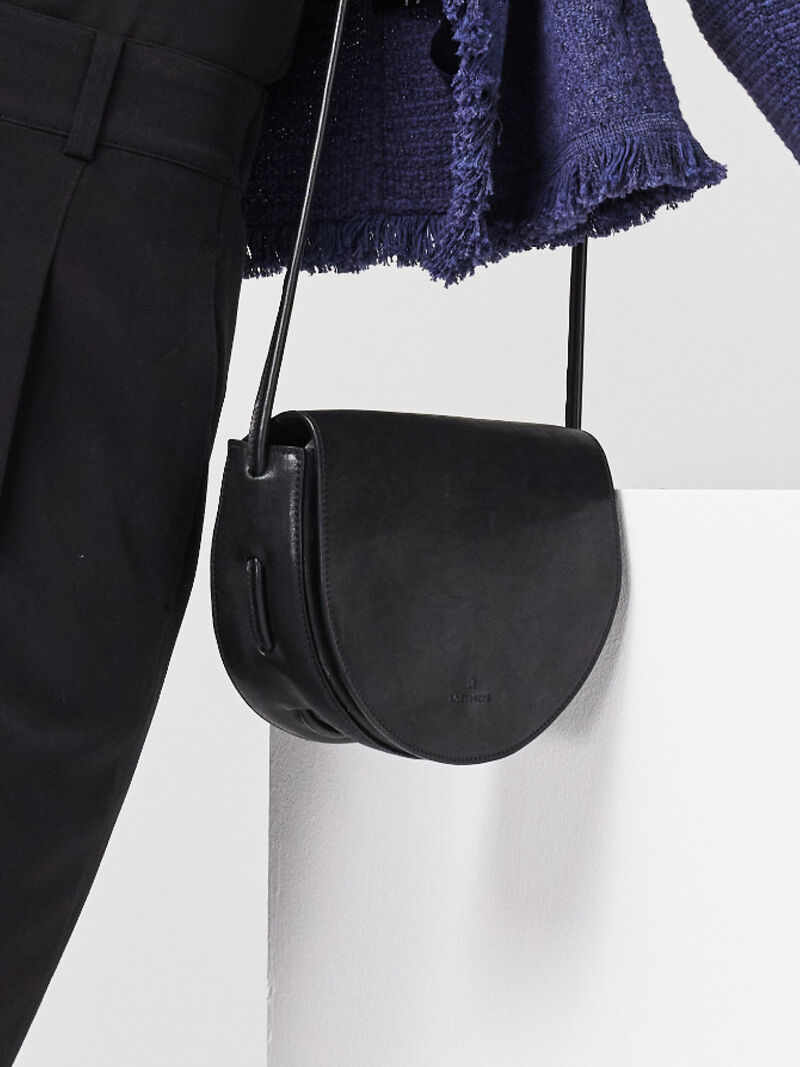 Il Bisonte - Small Half Moon Crossbody Bag