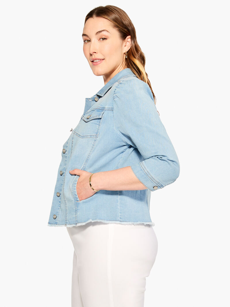 NZ Denim Femme Sleeve Denim Jacket
