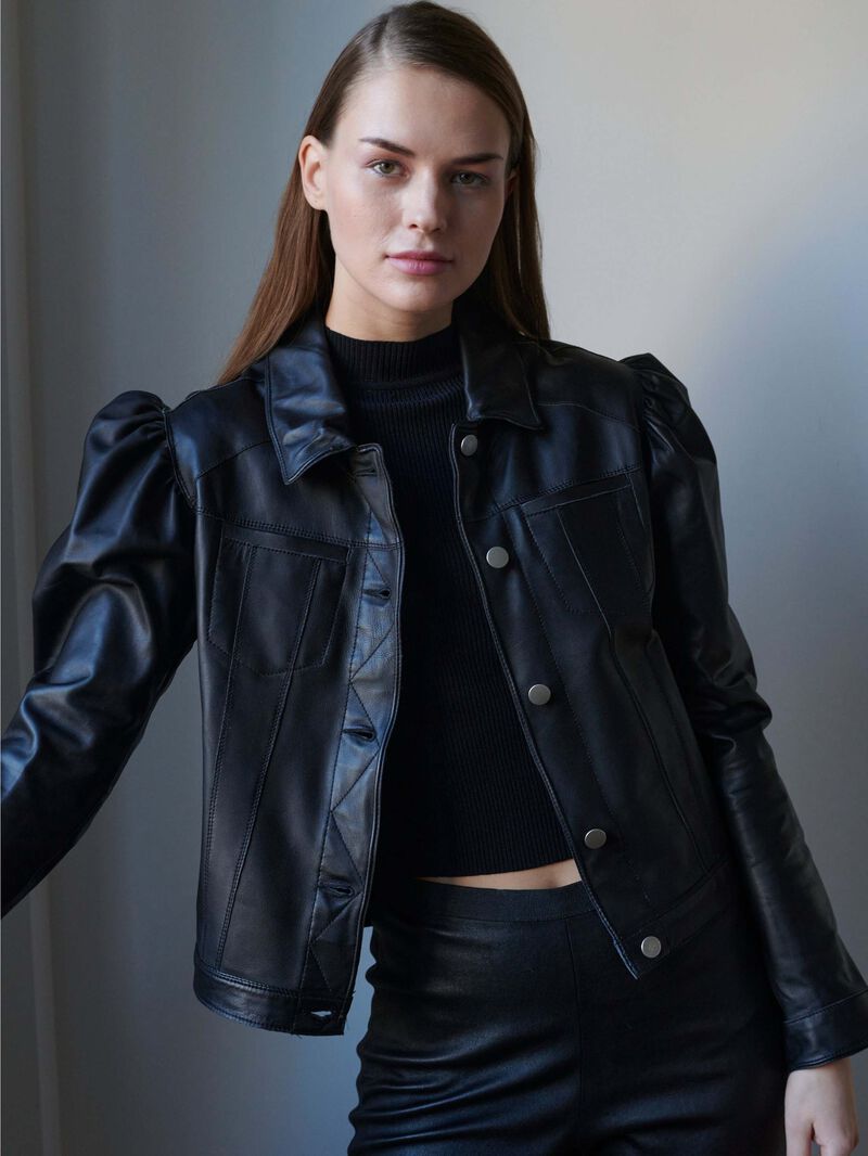 JKT NYC Ariel Burnished Leather