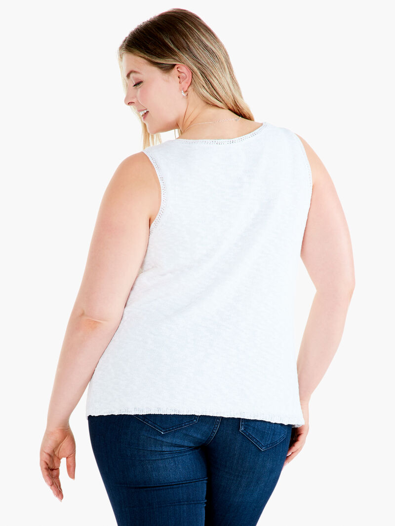 Woman Wears Textured Days Tank image number 2