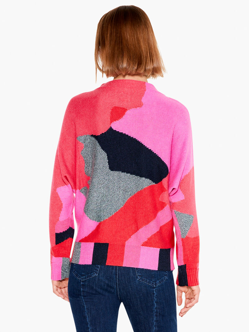 Woman Wears Soft Sparkles Sweater image number 3