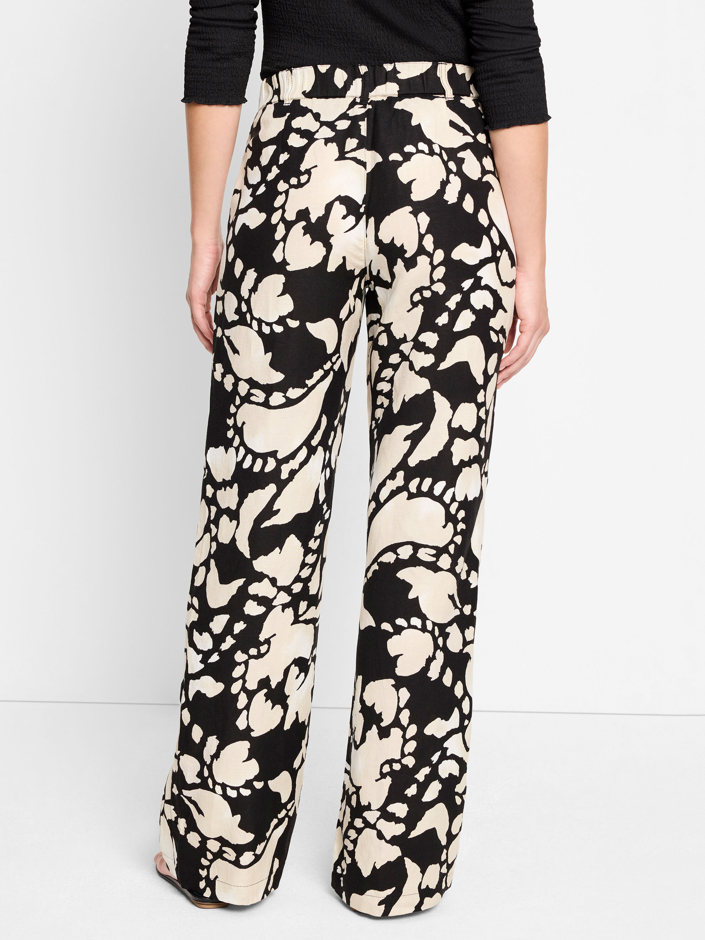 【NICK&NICOLE】 DOT SIDE LINE GLOSSY PANTS /追跡付 Perfect Pant Side Zip Ankle | NIC+ZOE | NIC+ZOE