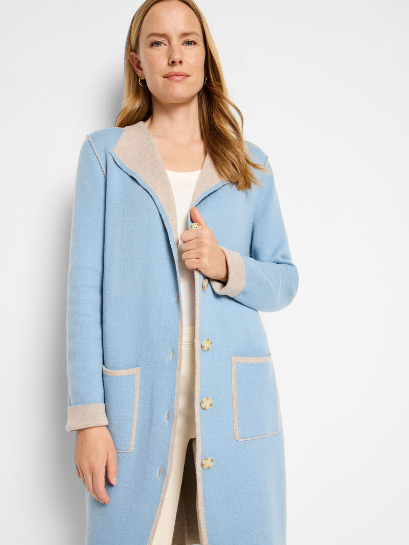 Woman Wears Evening Chill Reversible Jacket image number 0