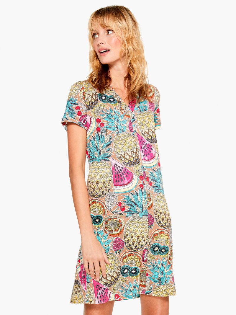 Woman Wears Picnic Party Dress image number 0