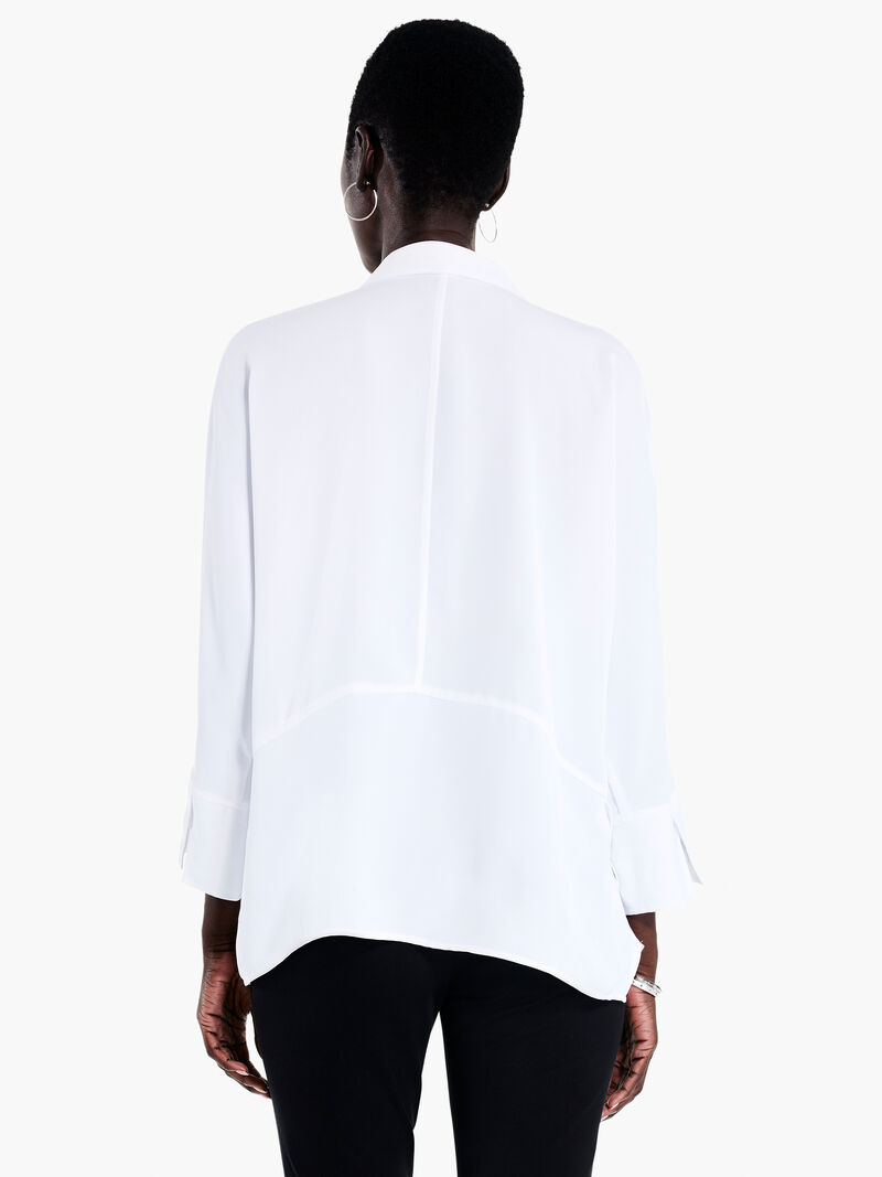 Woman Wears Flowing Ease Blouse image number 2