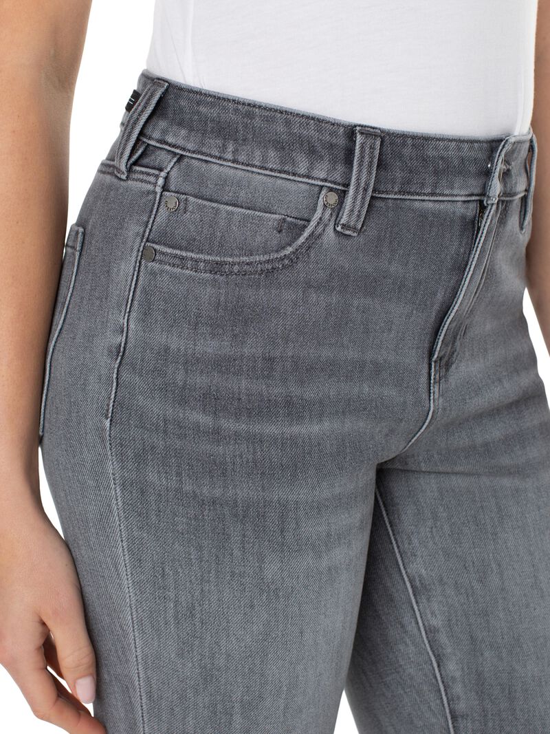 Woman Wears Liverpool - Hannah Cropped Flare With Cut Hem image number 3
