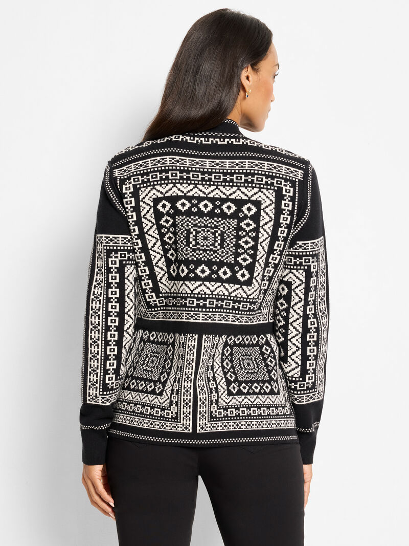 Woman Wears Nordic Nights Reversible Jacket image number 5