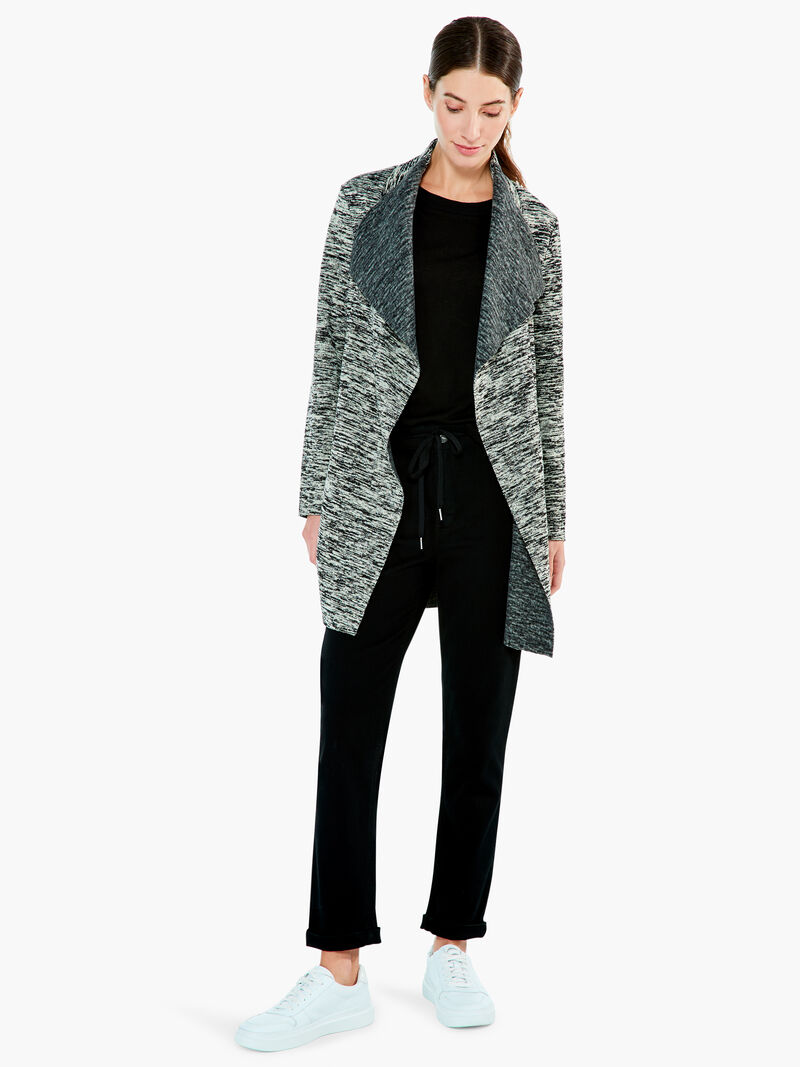 Woman Wears Spacedye Lounge Around Jacket image number 3
