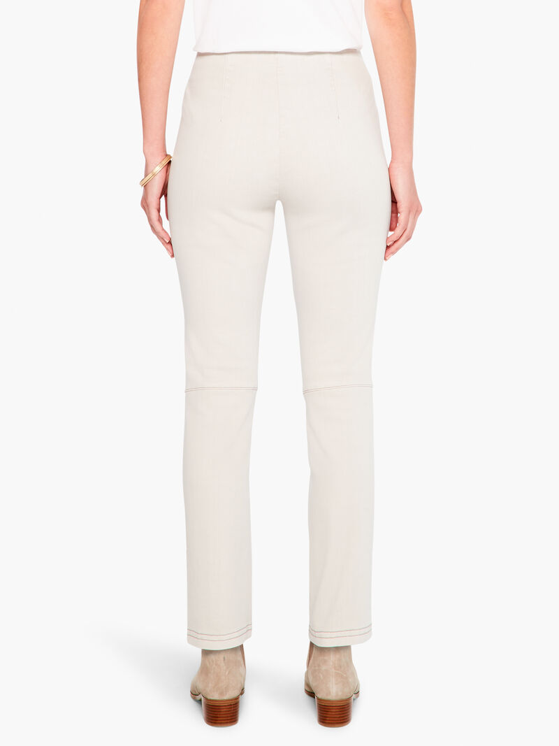 Woman Wears Seams All Day Denim Slim Pant image number 2