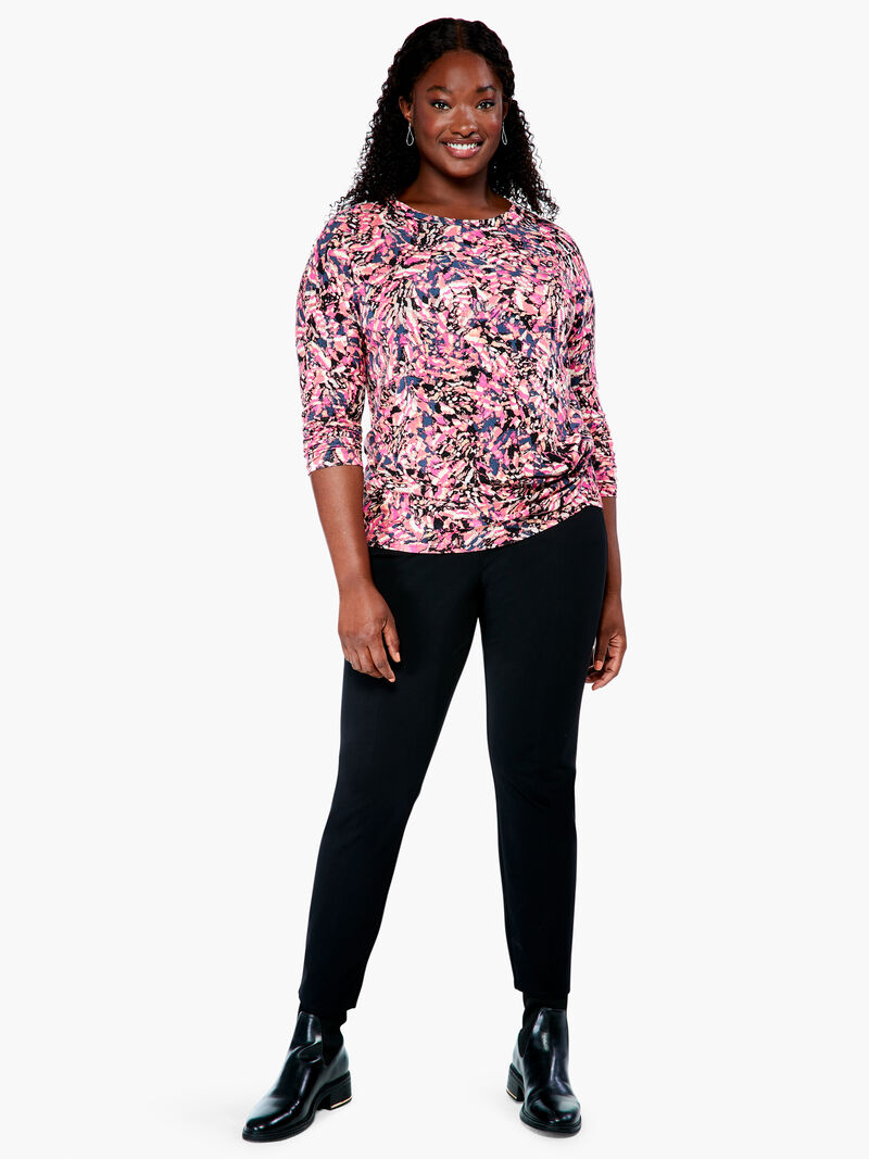 Woman Wears Kaleidoscope Top image number 3