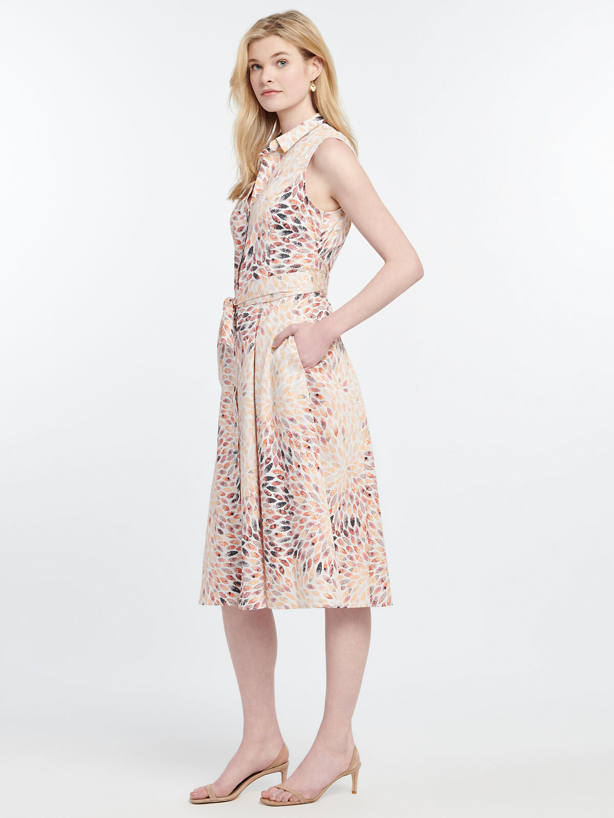 MORNING BURST SHIRT DRESS