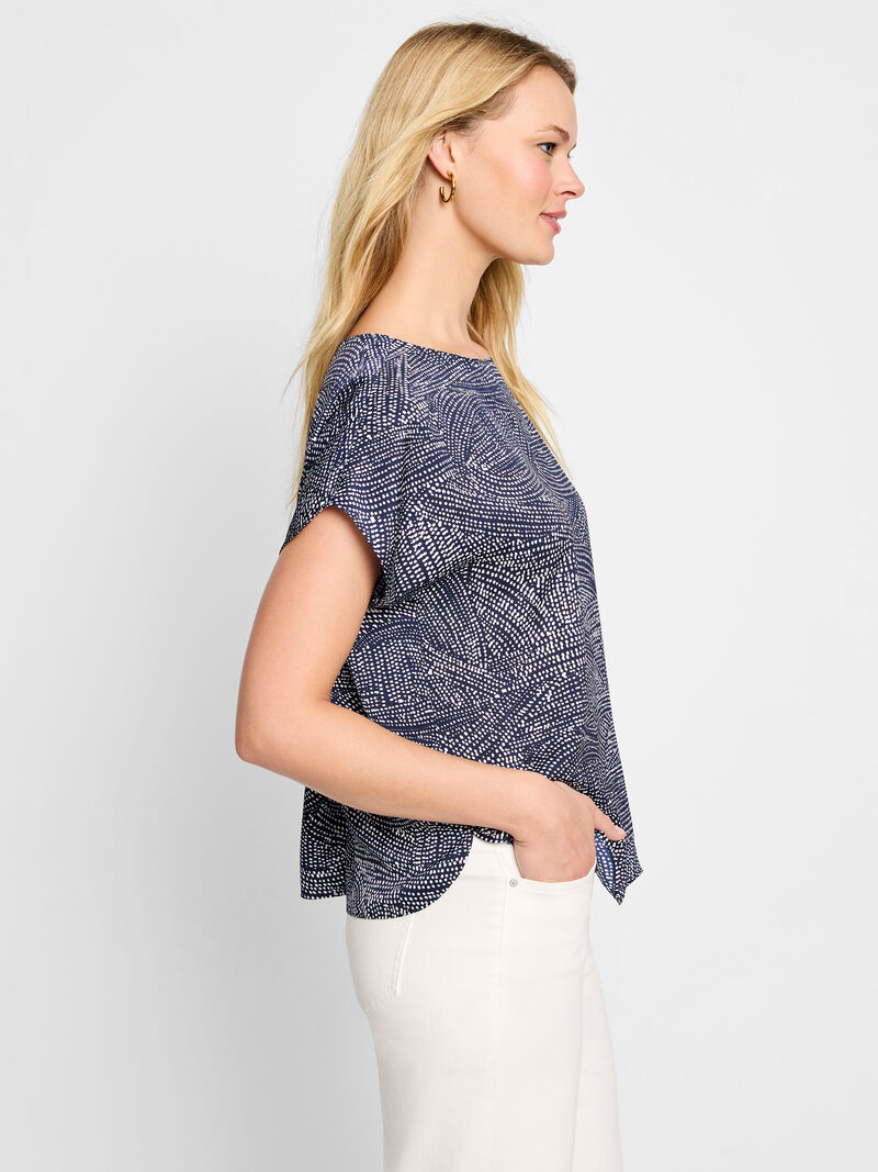 Woman Wears Swirling Sands Tee image number 2
