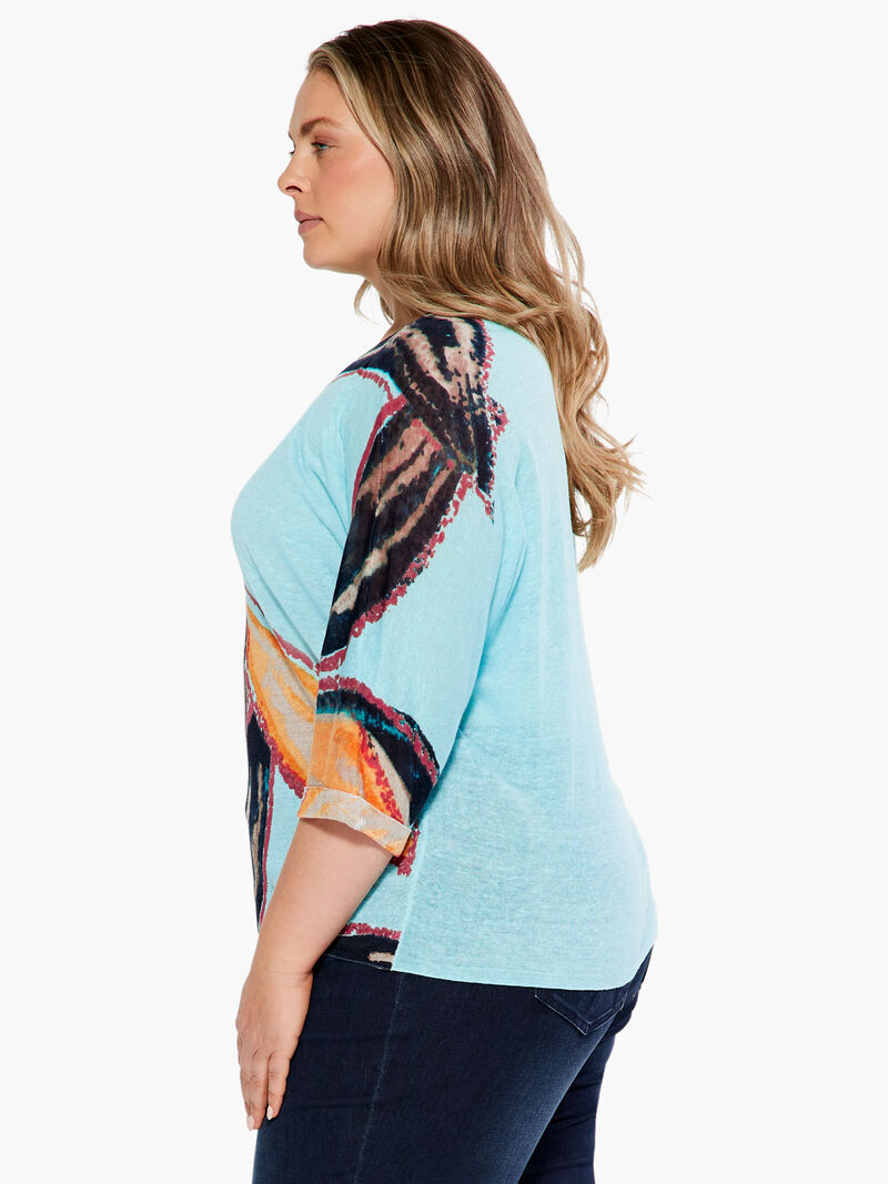 Woman Wears Grove Sweater image number 1
