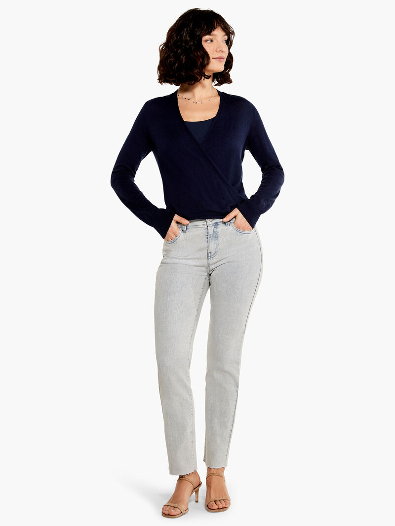 Woman Wears All Year 4-Way Cardigan image number 3